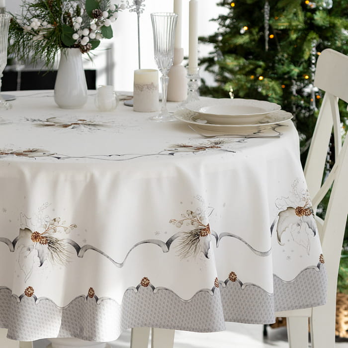 Скатерть круглая  D-170 см "Стоун"