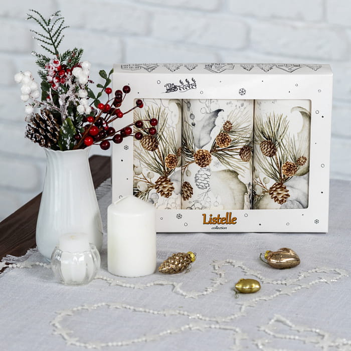 Набор Set-3 полотенец "Стоун"