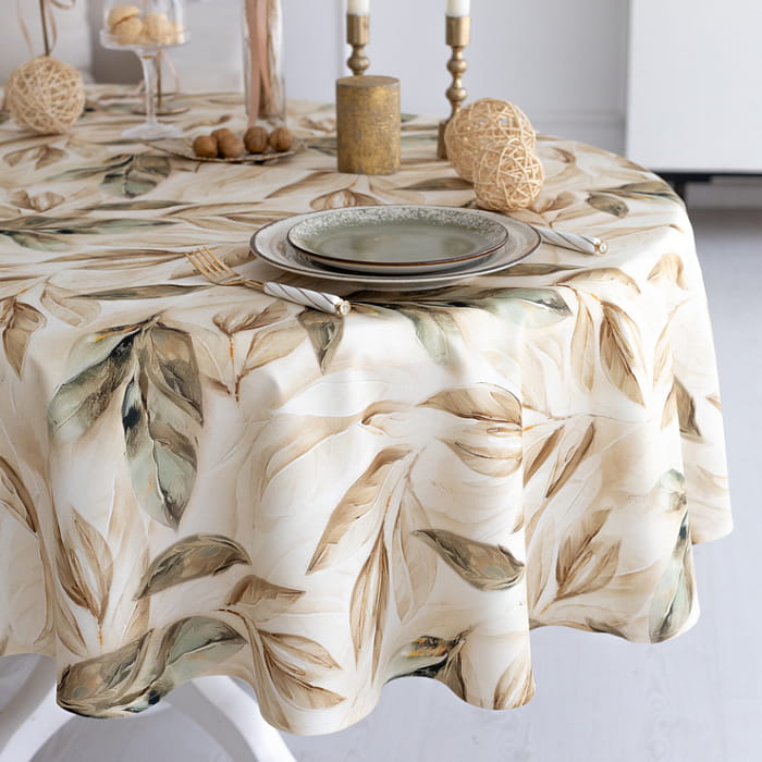 Скатерть овальная 140х170 см "Флоренс"