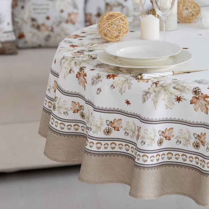 Скатерть овальная 150х200 см "Торонто"