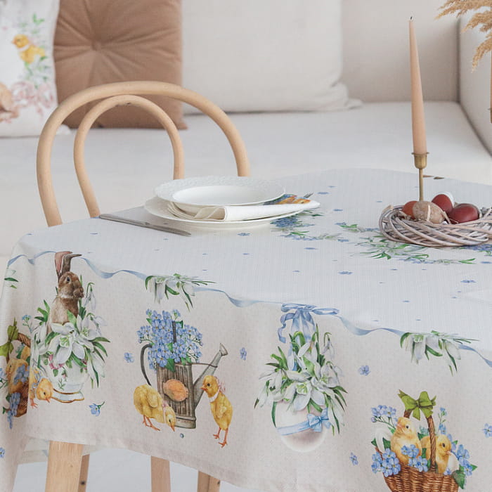 Скатерть 145х145 см "Ретро"