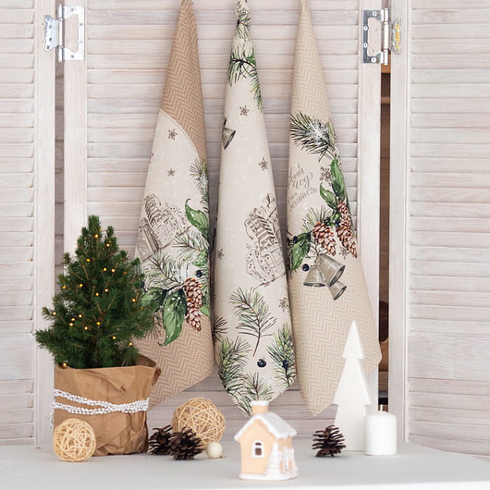 Набор Set-3 полотенец "Хвойный этюд"