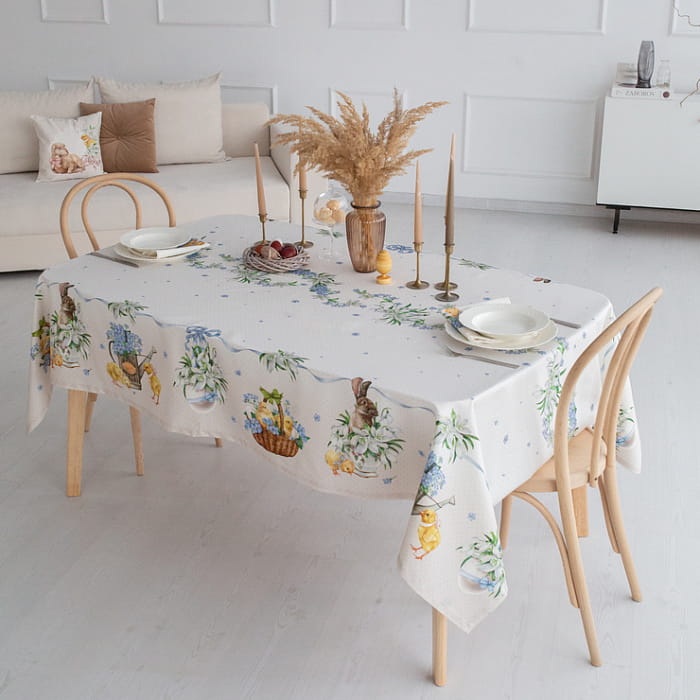 Скатерть 145х145 см "Ретро"