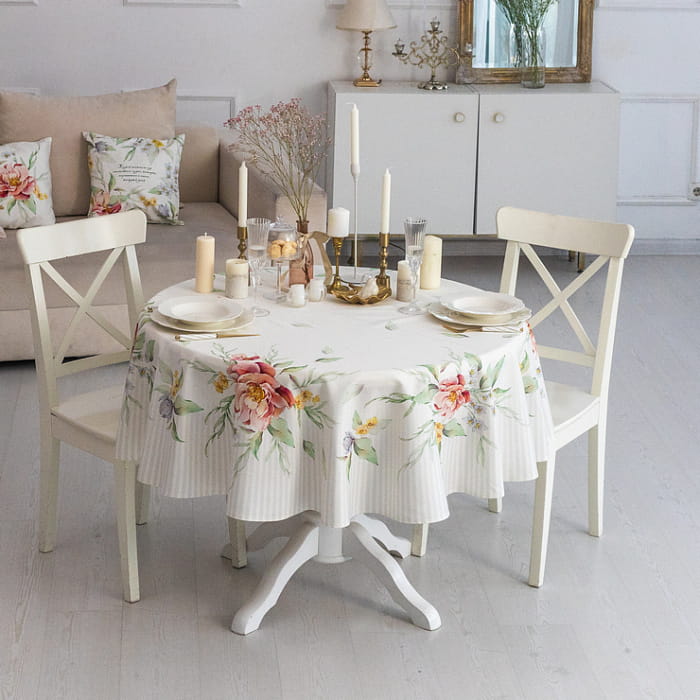 Скатерть круглая D-170 см "Белла"