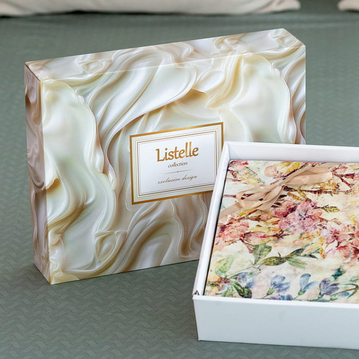 Полуторный комплект постельного белья "Фреска"