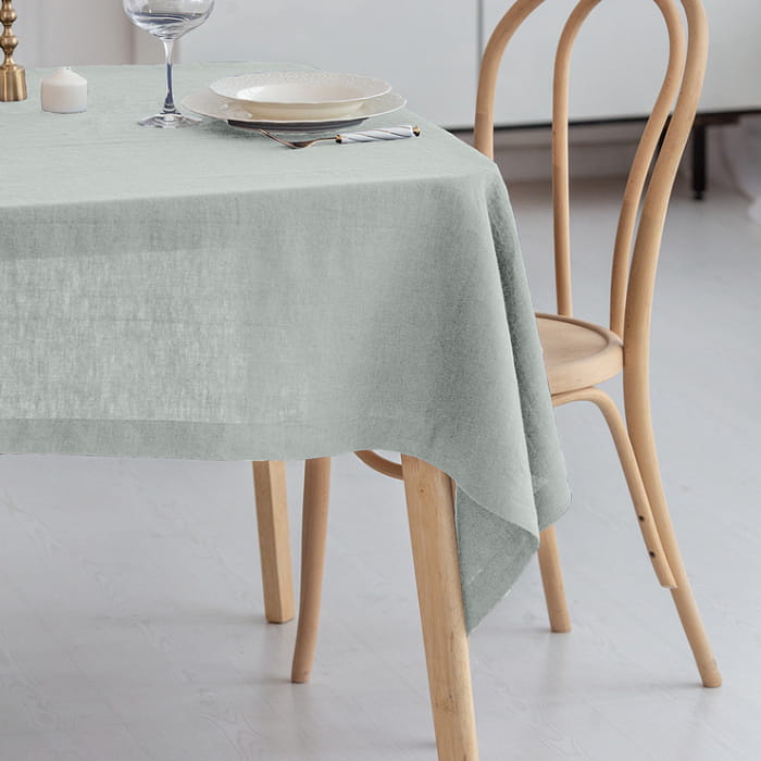 Скатерть 135х220 см цвет "Мятная"