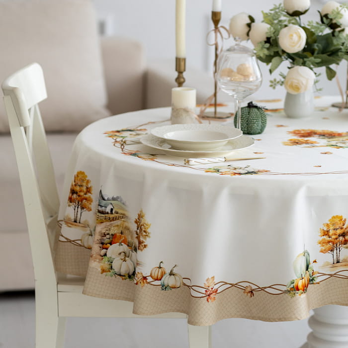 Скатерть овальная 170х250 см "Терра"