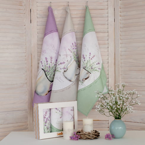 Набор Set-3 полотенец "Лавандовое лето"