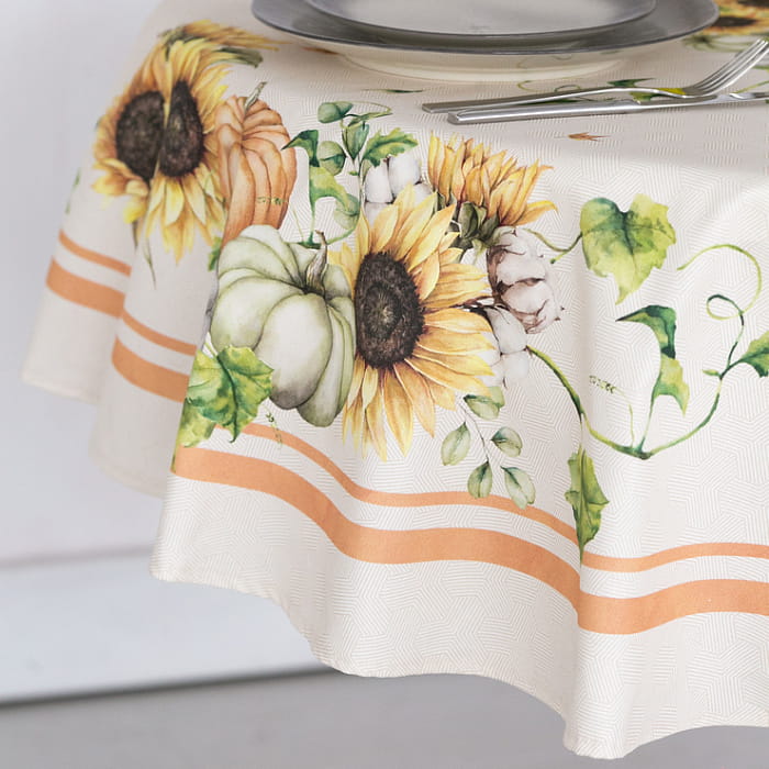 Скатерть овальная 170х220 см "Шадэ"