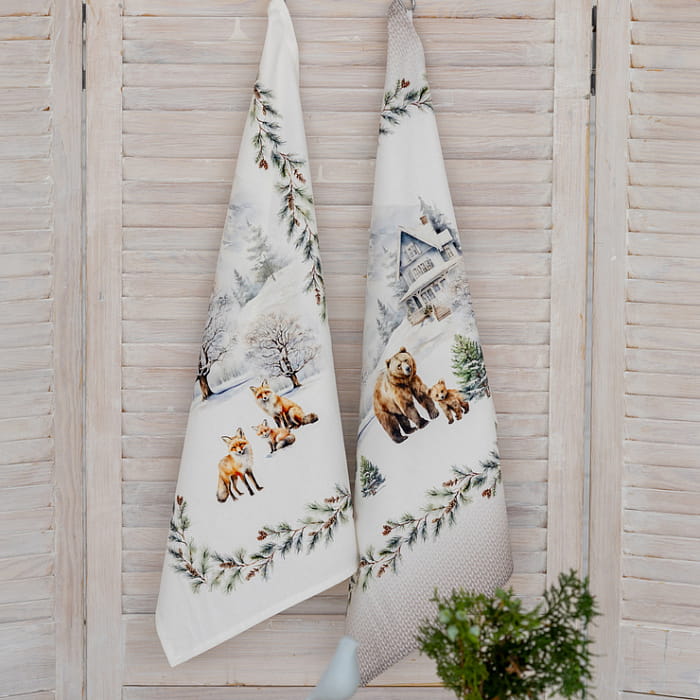 Набор Set-2 полотенец "Морозное утро"