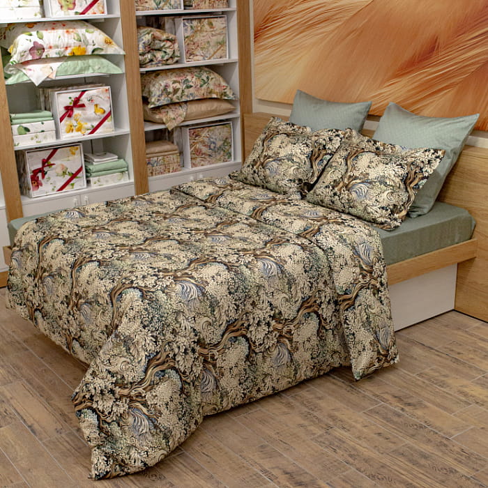 Простыня на резинке 200х200х35 "Дафна"