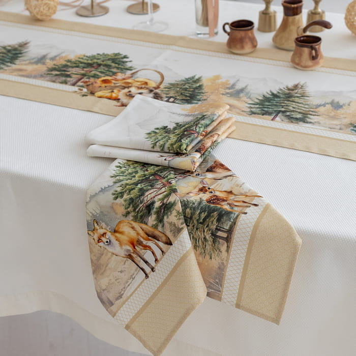 Дорожка 40х145 см "Дубрава" декоративная