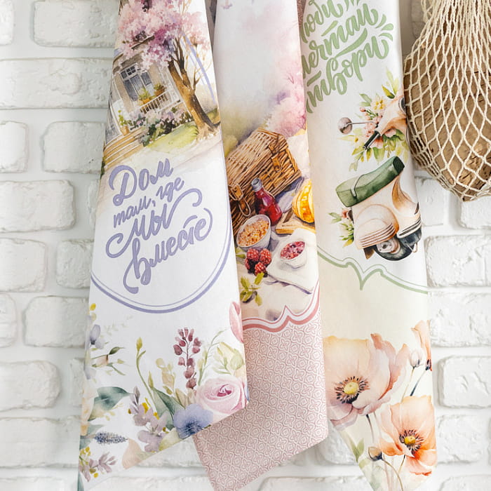 Набор Set-3 полотенец "Пинки"