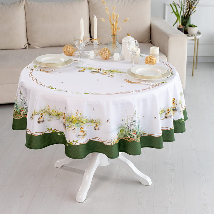 Скатерть круглая D-170 см "Тутти"