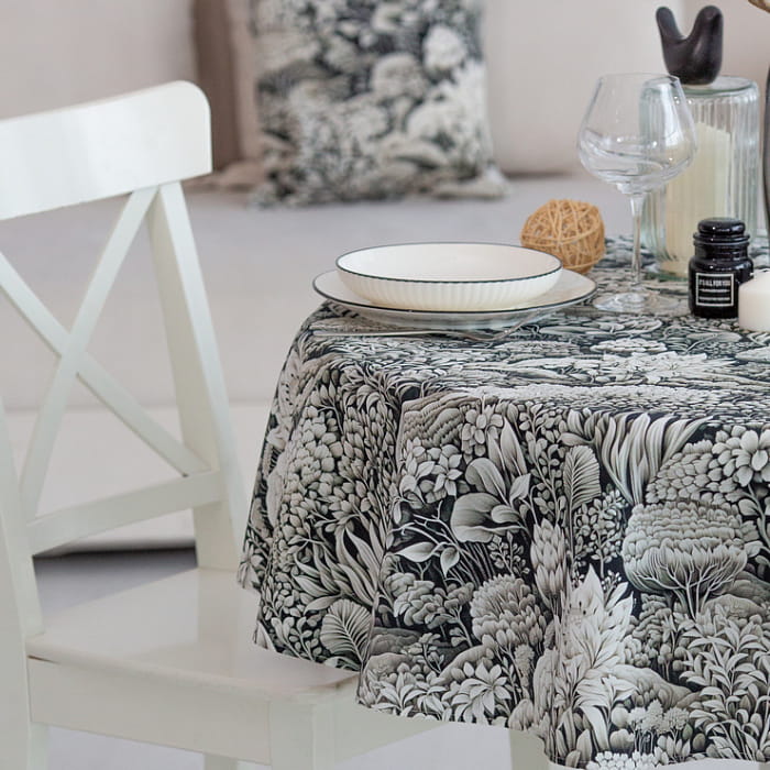 Скатерть овальная  150х200 см "Вивьен"