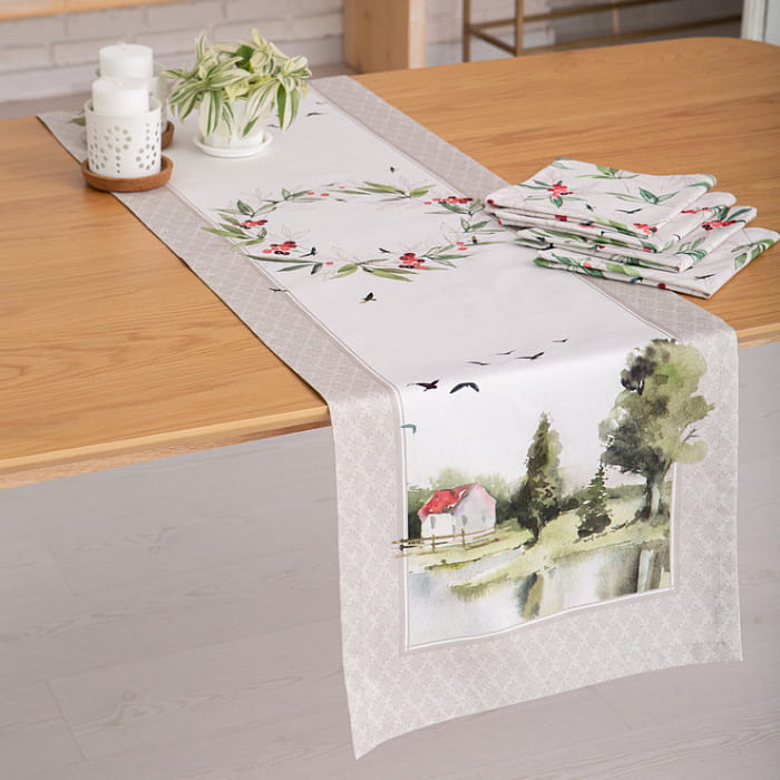 Дорожка 40х145 см "Есения" декоративная