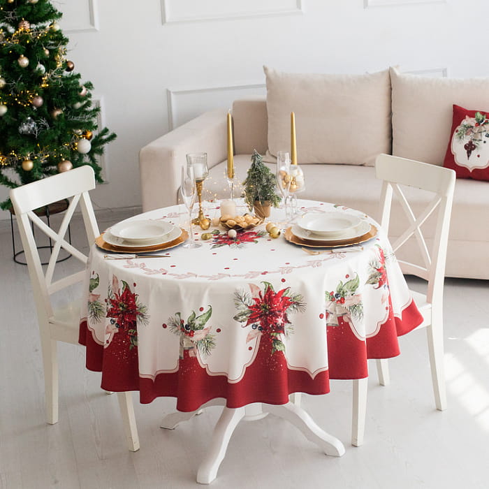 Скатерть круглая D-150 см "Марлен"
