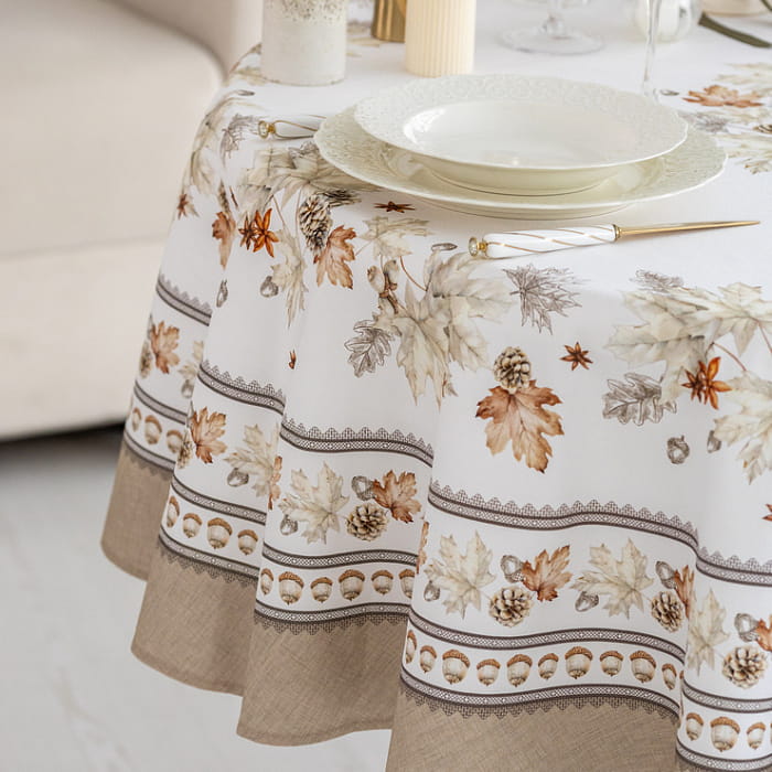 Скатерть круглая D-150 см "Торонто"