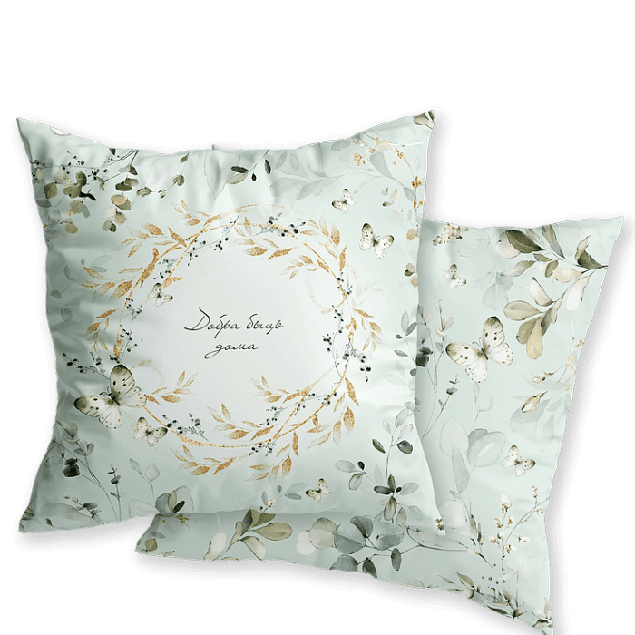 Декоративная наволочка "Эвелина" венок