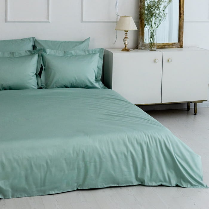 Простыня на резинке 200х200х35 "Ментоловая нотка"