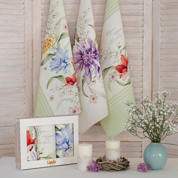 Набор Set-3 полотенец "Жаклин"