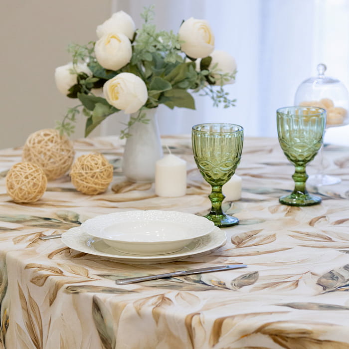 Скатерть овальная  150х200 см "Флоренс"