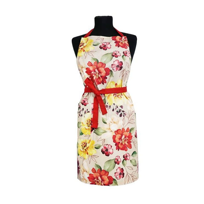 Фартук Вернисаж" крупный цвет модель "Слот"