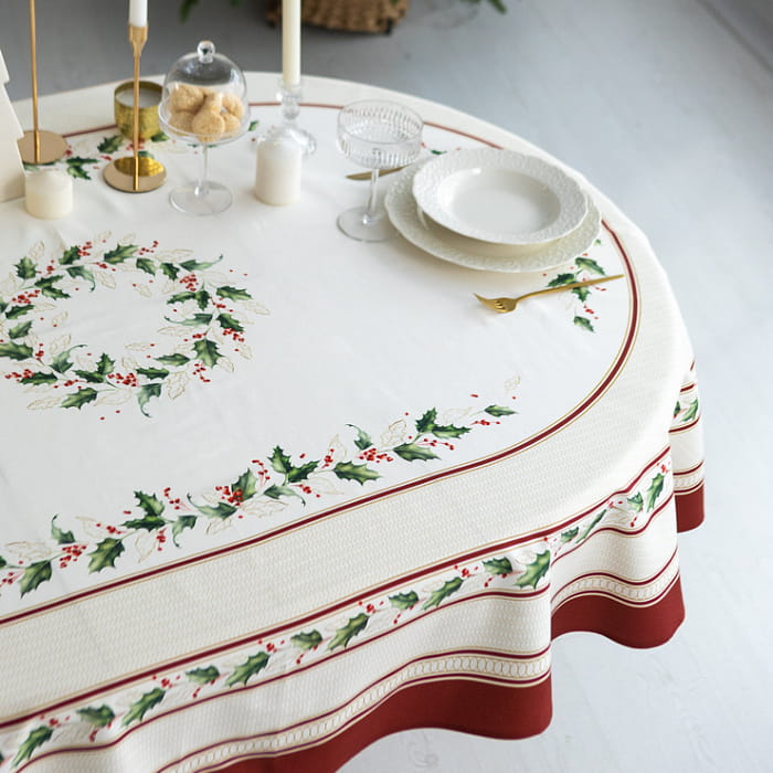 Скатерть овальная 140х170 см "Элегант"