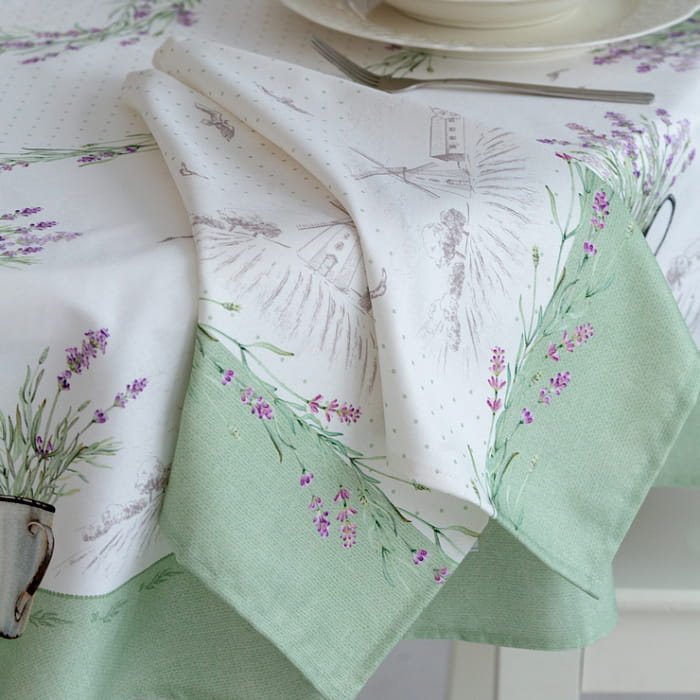 Скатерть 145х225 см "Лавандовое лето"