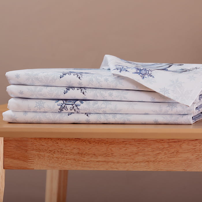 Скатерть круглая D-170см "Снежное королевство"