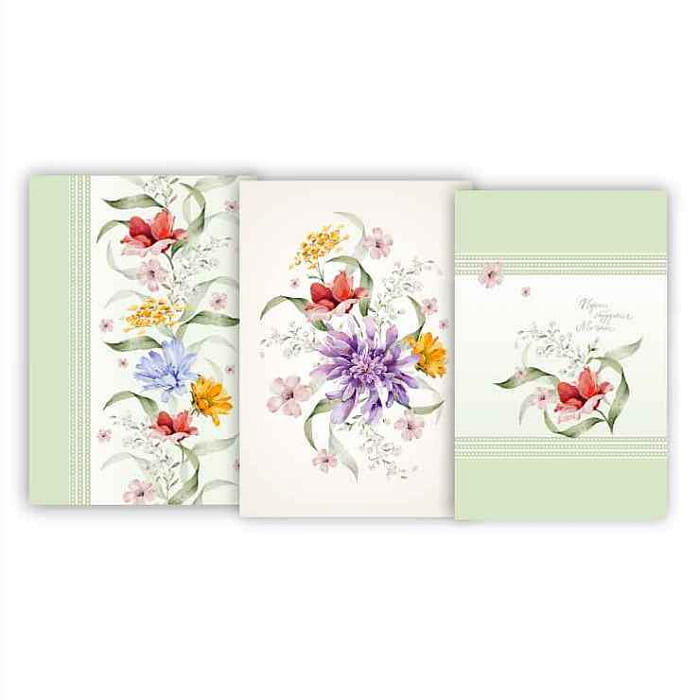 Набор Set-3 полотенец "Жаклин"