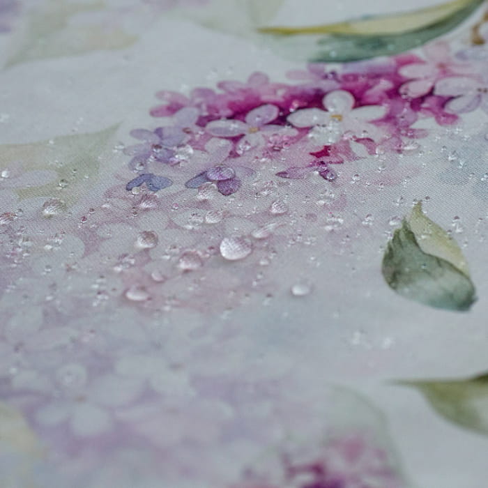 Скатерть круглая D-170 см "Аромат сирени"