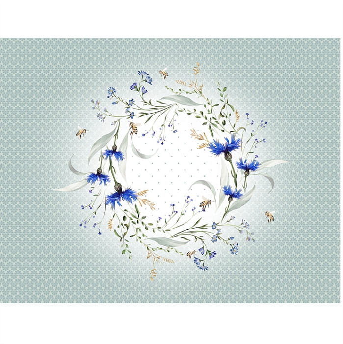 Набор  салфеток плейсматов "Васильки"