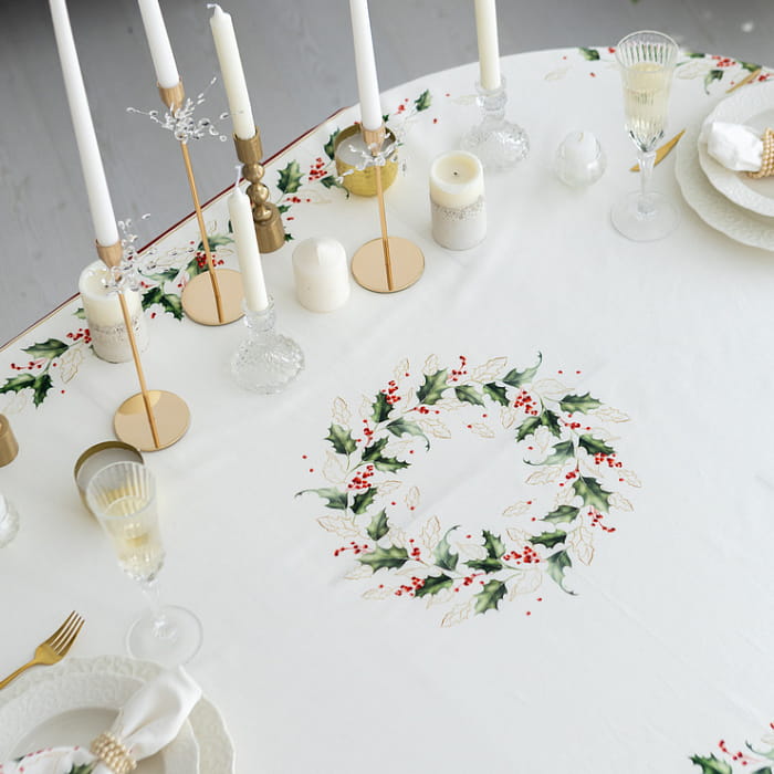 Скатерть овальная 170х250 см "Элегант"