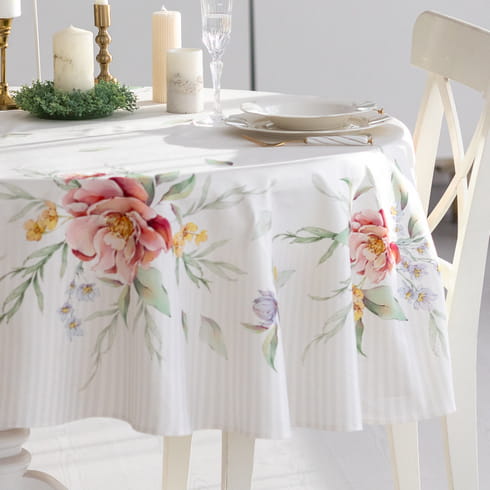 Скатерть овальная 150х205 см "Белла"