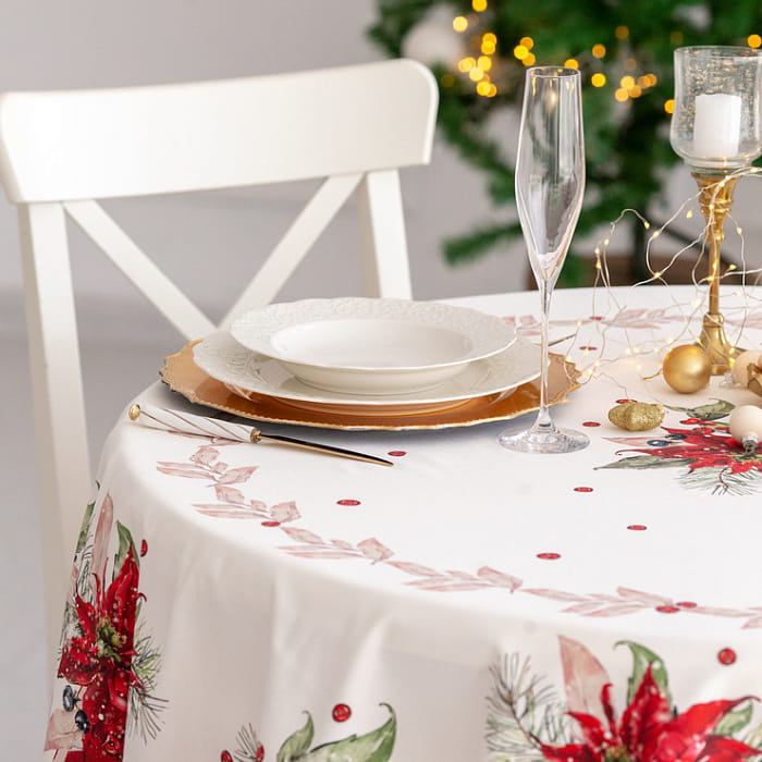 Скатерть круглая D-150 см "Марлен"