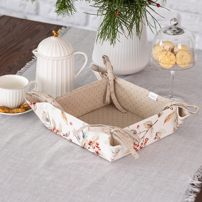 Корзинка для хлеба "Пернатые истории"