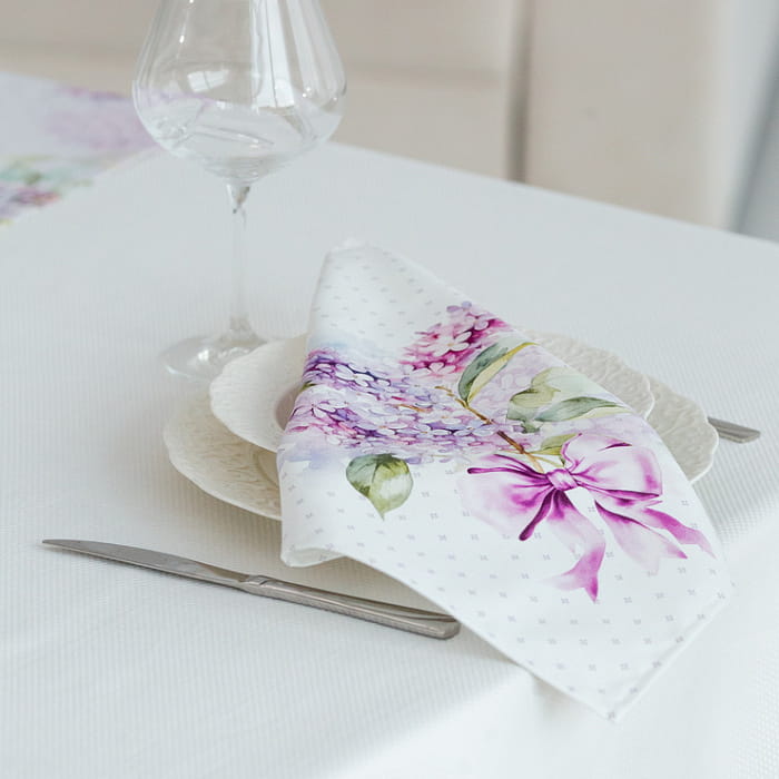Набор Set-4 салфеток "Аромат сирени"