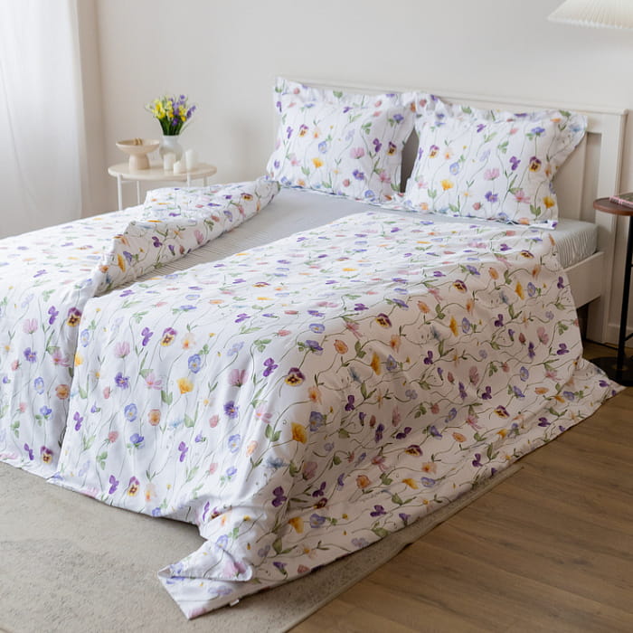 Семейный комплект постельного белья "Майская долина" maxi дуэт
