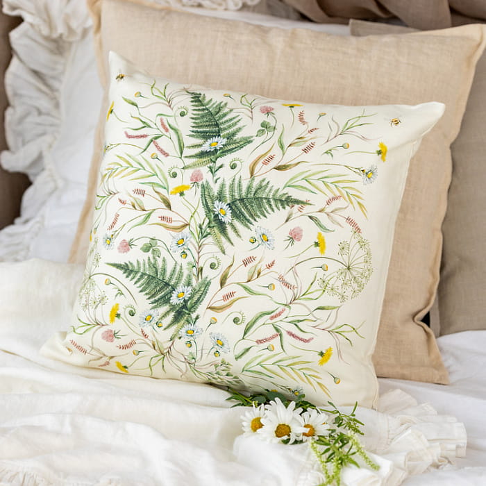 Декоративная наволочка "Купалинка" паттерн