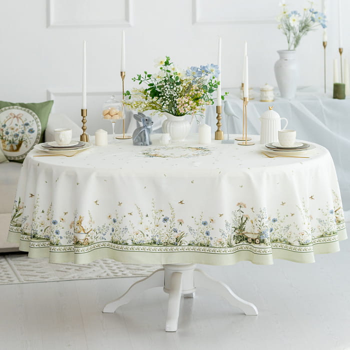 Скатерть овальная 150х200 см "Аркадия"
