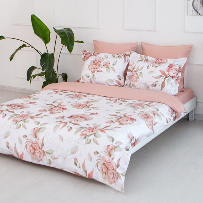 Семейный комплект постельного белья "Розали" maxi дуэт