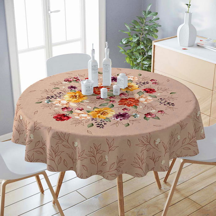 Скатерть круглая D-170 см "Вернисаж"