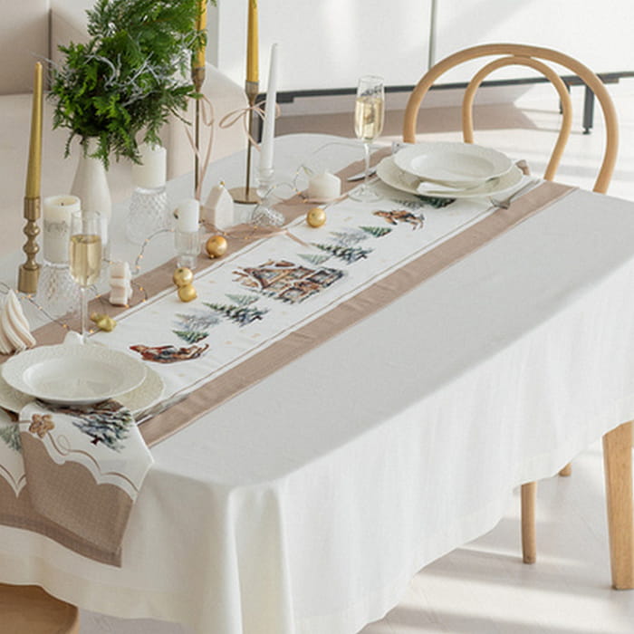 Дорожка 40х185 см "Пряничный домик" декоративная