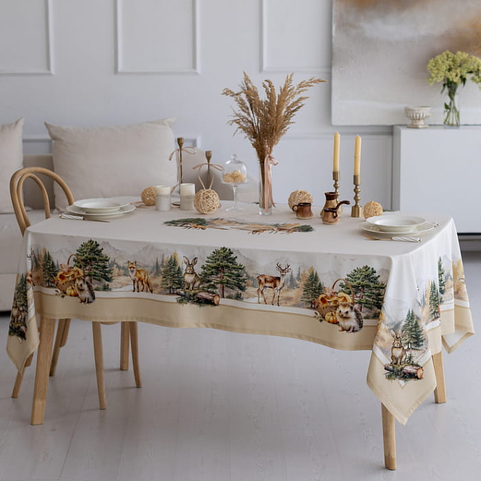 Скатерть 145х225 см "Дубрава"