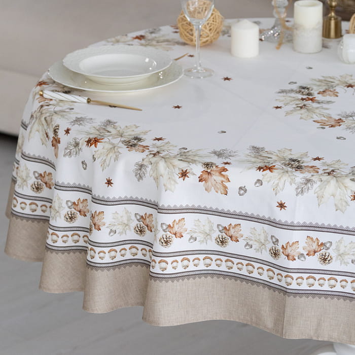 Скатерть овальная 150х200 см "Торонто"