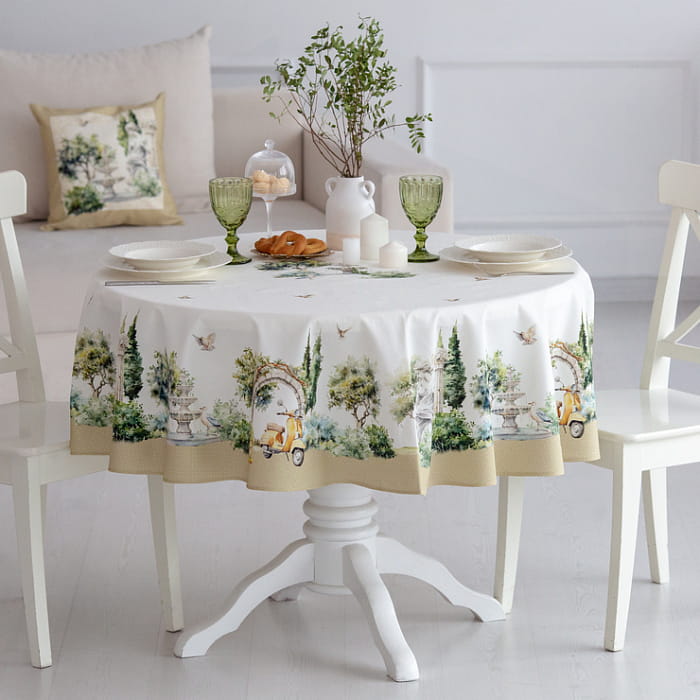 Скатерть круглая D-170 см "Итальяно"