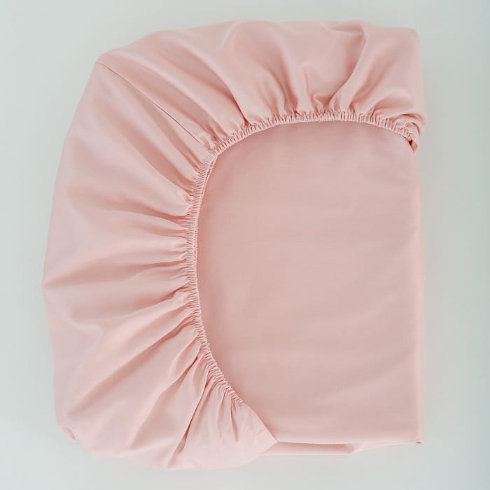 Евро комплект постельного белья "Розали"  с простыней на резинке