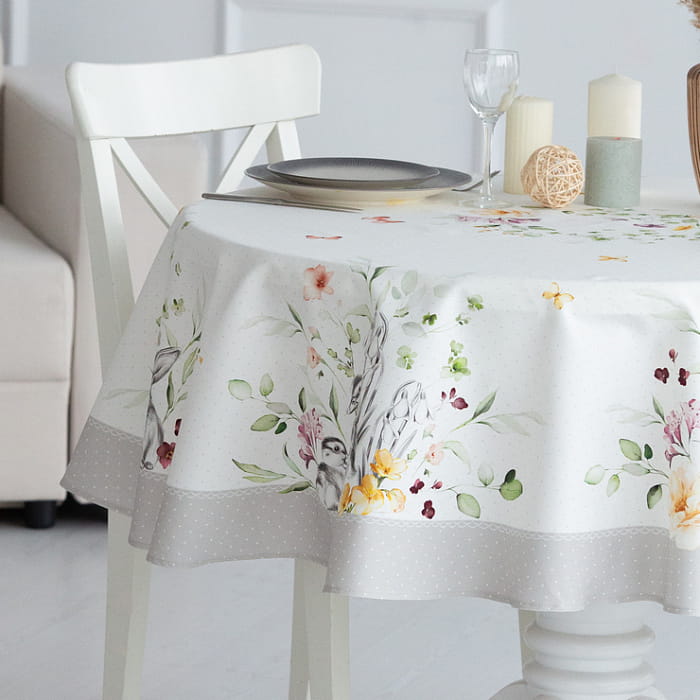 Скатерть круглая D-150 см "Соната"