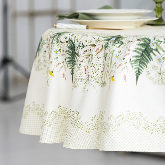 Скатерть круглая D-170 см "Купалинка"